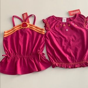 NWT 2 GYMBOREE tops. Size 4. Sold together.